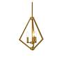 4_Irina 3 Lts Pendant In Brass more views