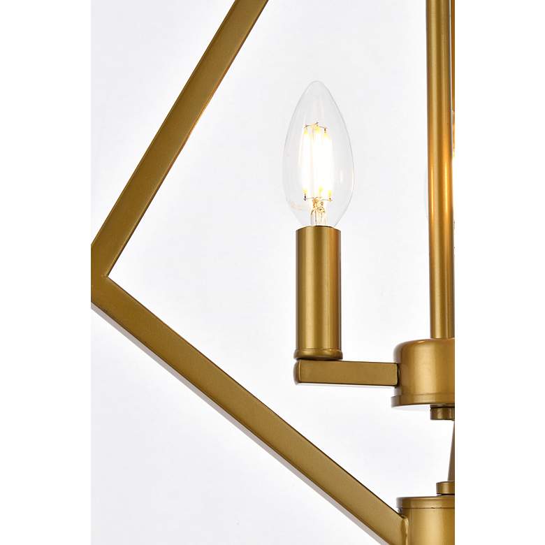 Image 6 Irina 3 Lts Pendant In Brass more views