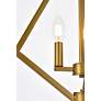 6_Irina 3 Lts Pendant In Brass more views