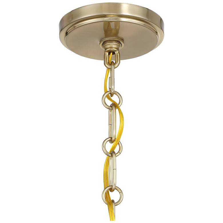 Image 5 Irina 4-Light Chandelier in Noble Brass more views