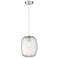 Irina 8 3/4" Wide Chrome and Glass Mini Pendant Light