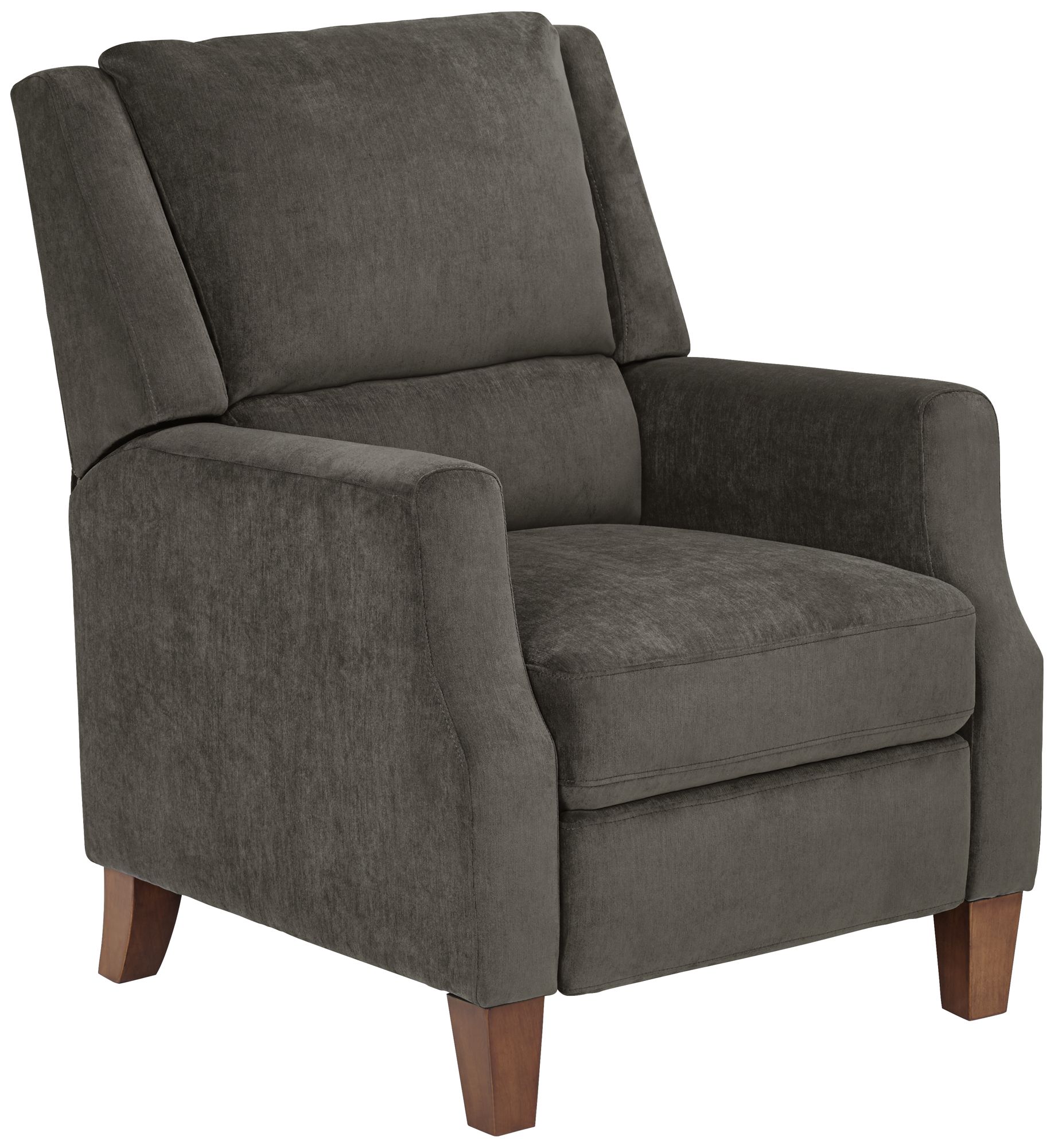 Irina Gray Velvet Recliner Chair
