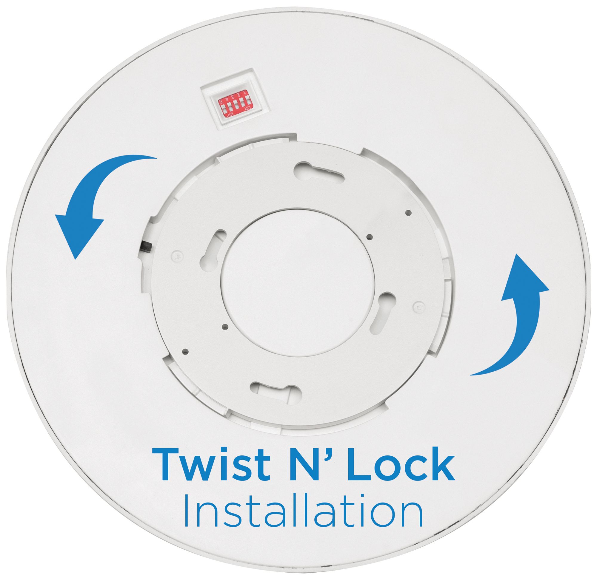 Image 5 Iris 12" Wide White LED Flush Mount more views