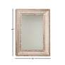 Iris Matte Brown 31" x 43" Rectangular Wall Mirror