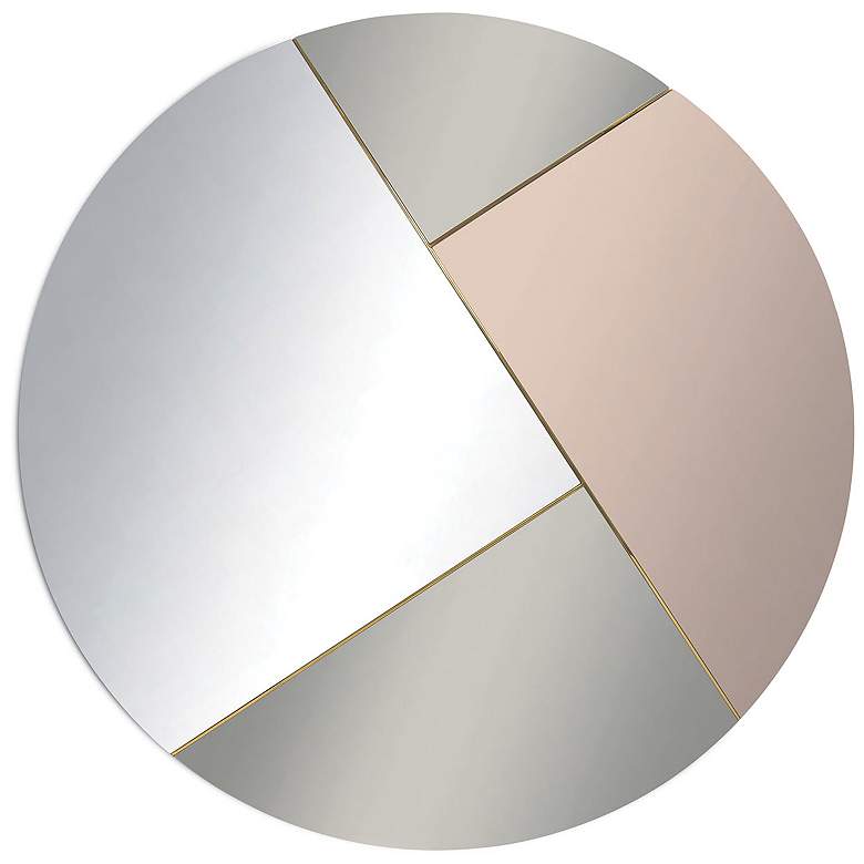 Image 1 Iris Round Mirror