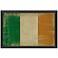Irish Flag 25 3/4" Wide Framed Wall Art Print