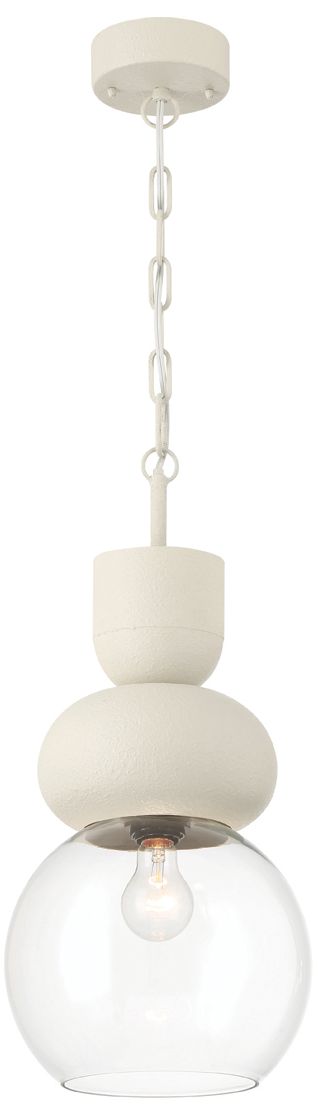 Image 6 Iron Bubble Pendant, Ivory Finish more views