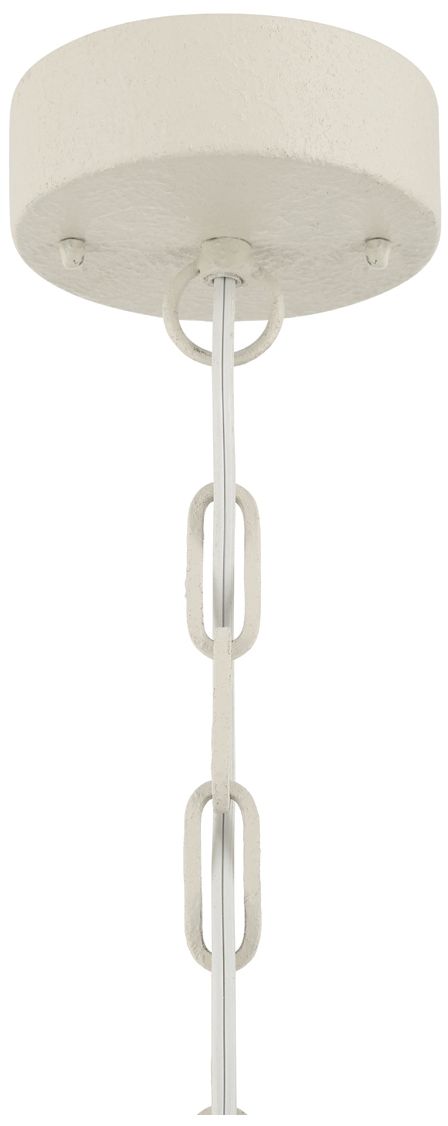 Iron Bubble Pendant, Ivory Finish