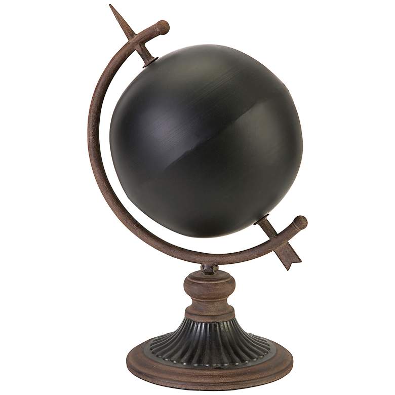 Image 1 Iron Chalkboard Globe
