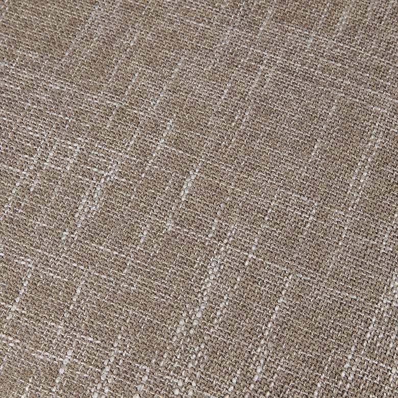 Image 6 Irvine 30 inch Camel Fabric Tufted Swivel Bar Stool more views
