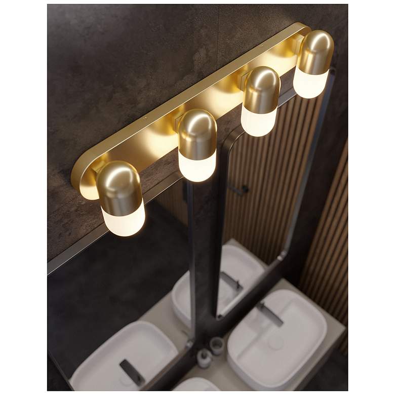 Image 2 Irvine 33" Wide Black Steel LED Vanity more views