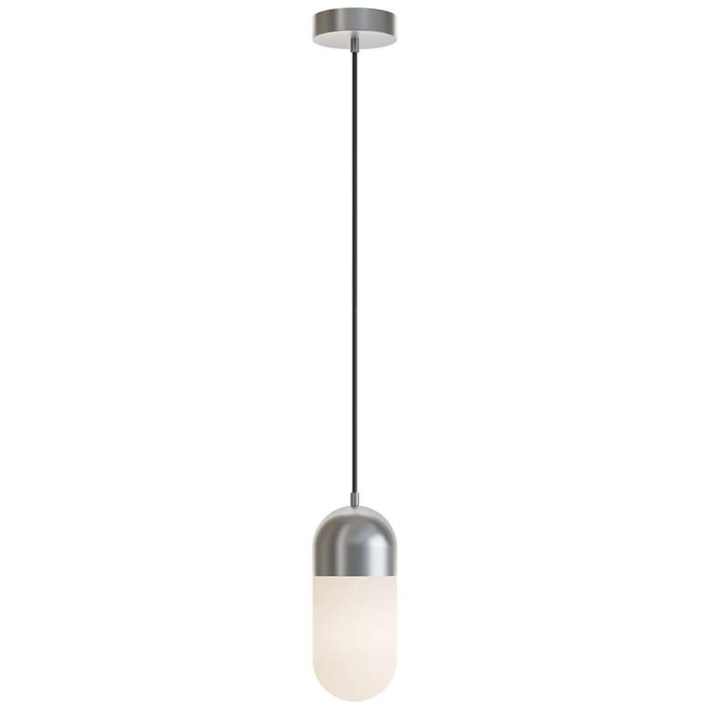 Image 1 Irvine 4.75" Satin Nickel LED Pendant