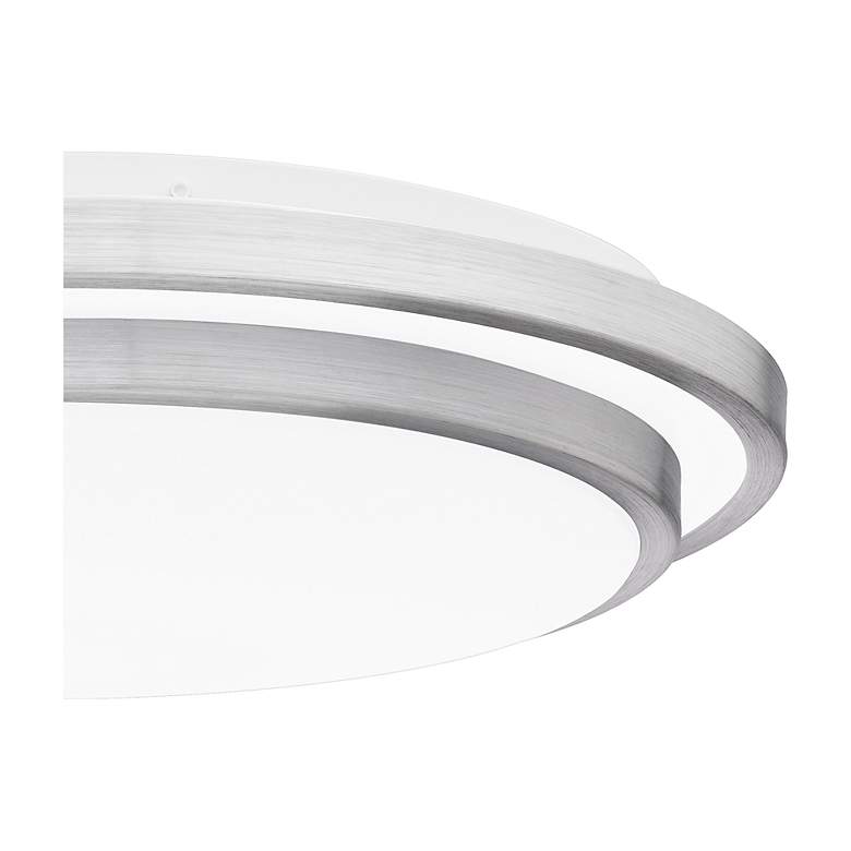Image 5 Irving LED Aluminum Semi-Flush Mt more views
