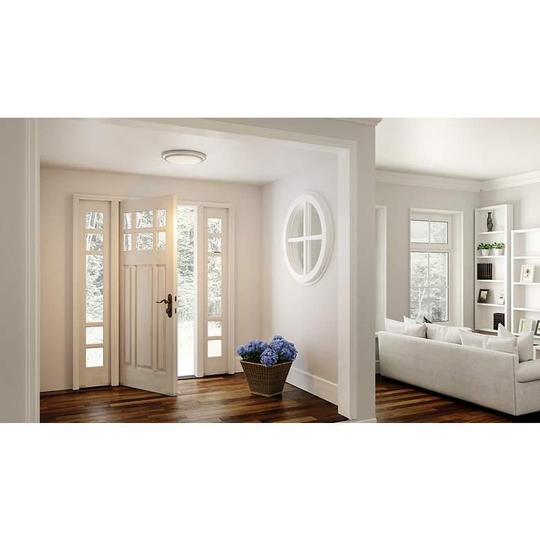 Image 6 Irving LED Aluminum Semi-Flush Mt more views