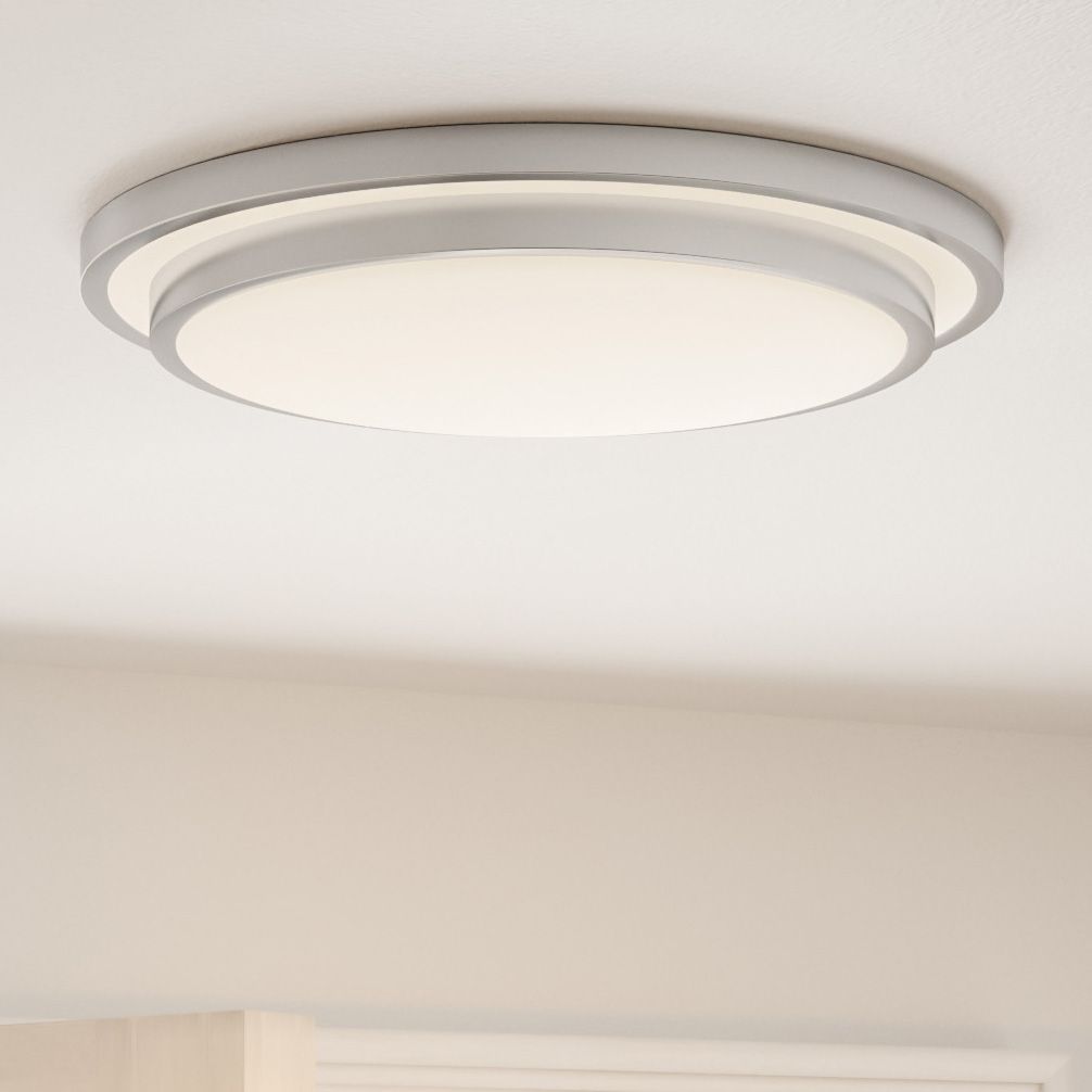 Image Irving LED Aluminum Semi-Flush Mt