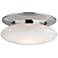 Irvington 12" Wide Polished Chrome LED Ceiling Light