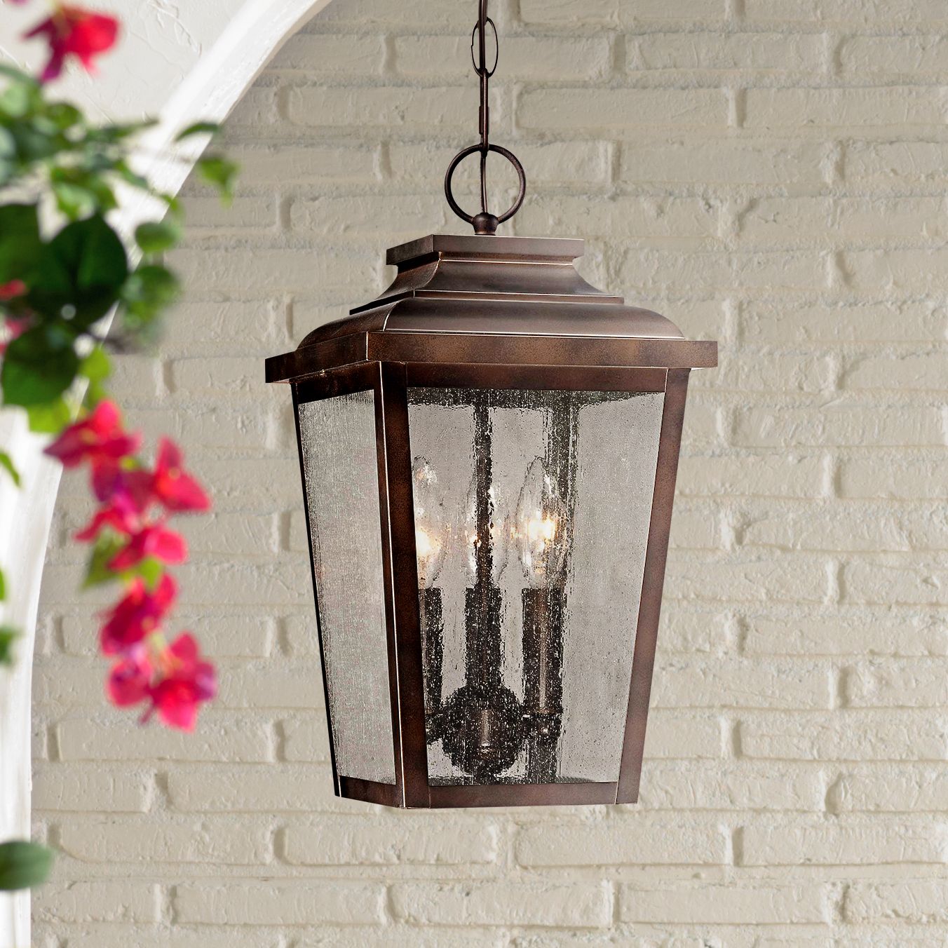 bronze hanging lantern