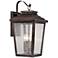 Irvington Manor 20 3/4" High Bronze Outdoor Wall Light