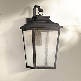 Image1 of Irvington Manor 24 1/4" High Bronze LED Outdoor Wall Light
