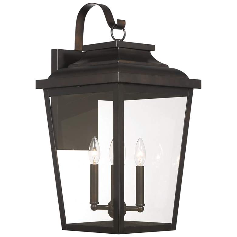 Image 4 Irvington Manor 24 1/4"H Chelesa Bronze Outdoor Wall Light more views