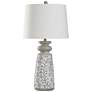 2_Isaac 32" High Greyson And Rubbed White Table Lamp w/ Off-White Shade