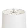 6_Isaac 32" High Greyson And Rubbed White Table Lamp w/ Off-White Shade more views