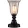 Isaac Mercury Glass 13" High Accent Table Lamp