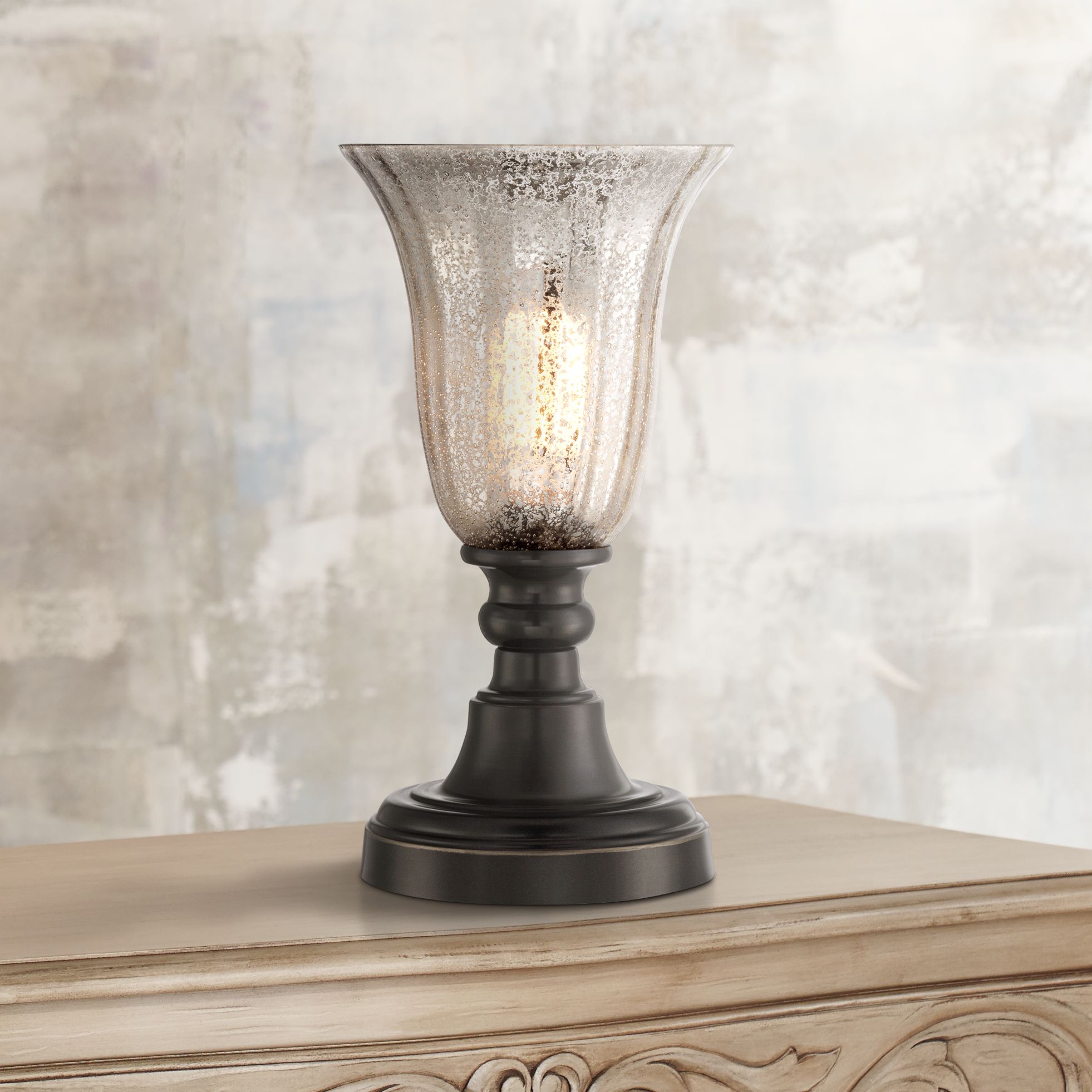 table top torchiere lamp