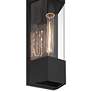 Thumbnail3 of Isabel 16" High Black Outdoor Wall Light more views