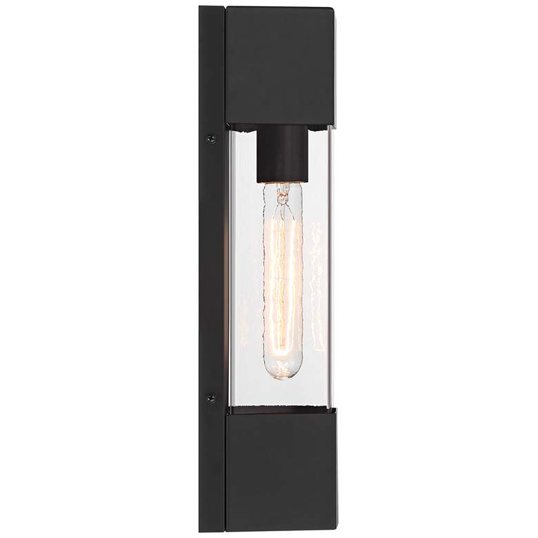 Image 7 Isabel 16" High Black Outdoor Wall Light more views