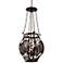 Isabel Oxidized Copper 14 1/2" Wide 4-Light Lantern Pendant