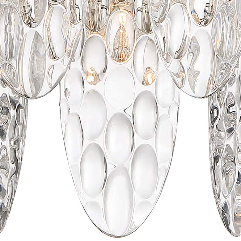 Image 3 Isabella&#39;s Reign 11 3/4 inch High Polished Nickel Wall Sconce more views