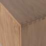 Isador 74" Wide Rustic Poplar 3-Drawer Sideboard in scene