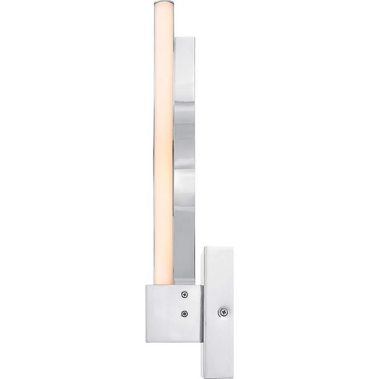 Image 6 Isadora Integrated LED Polished Chrome Wall Sconce more views