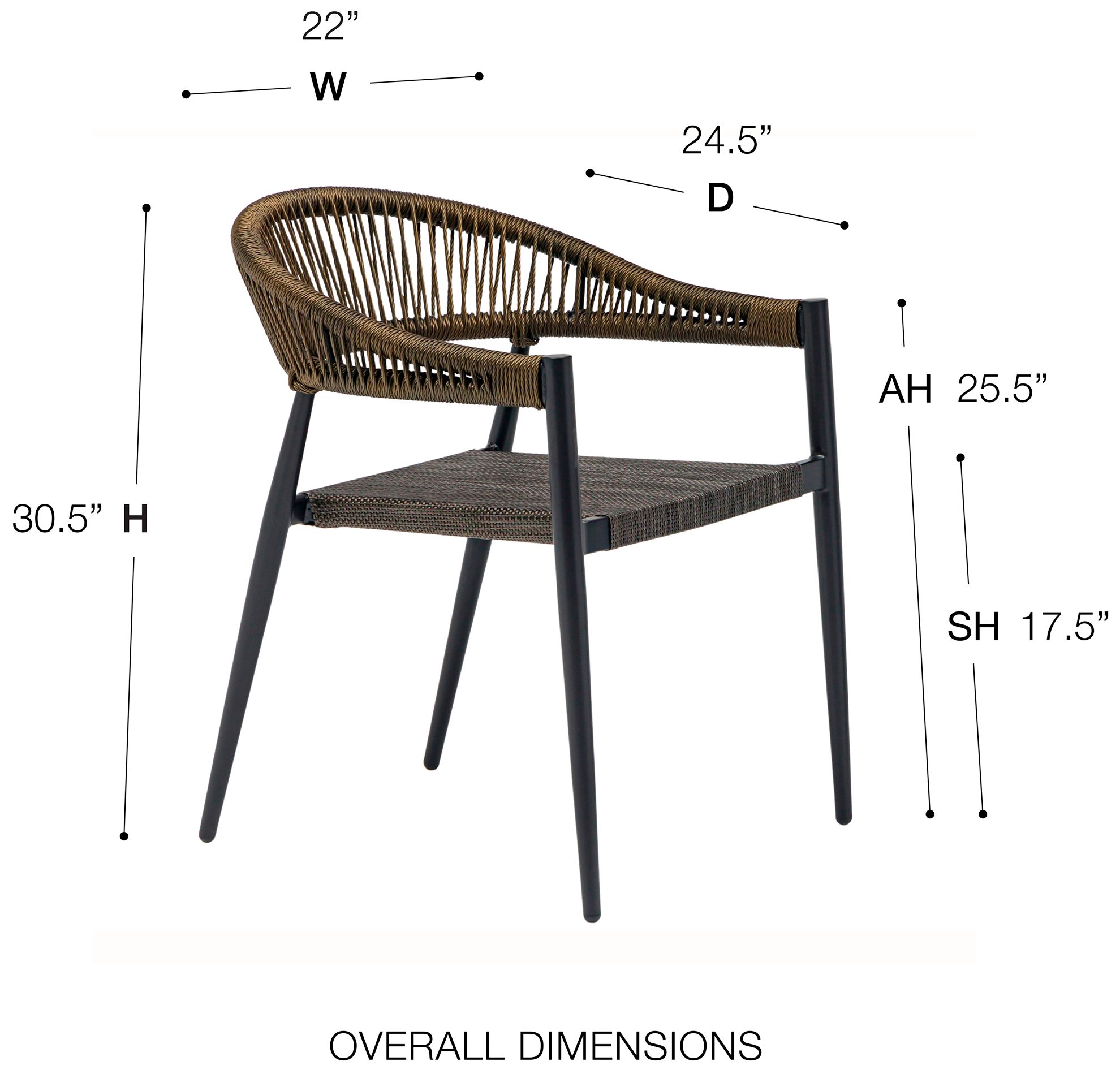 Iselin Outdoor Armchair