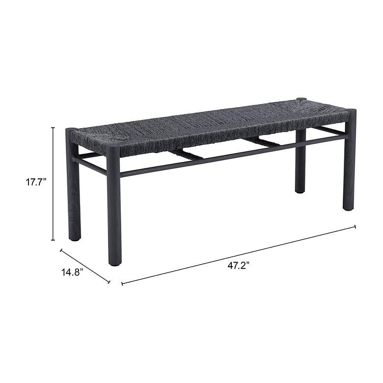 Image 7 Iska Bench Black more views