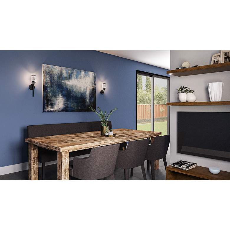 Image 6 Isla 1-Light Matte Black Wall Sconce more views