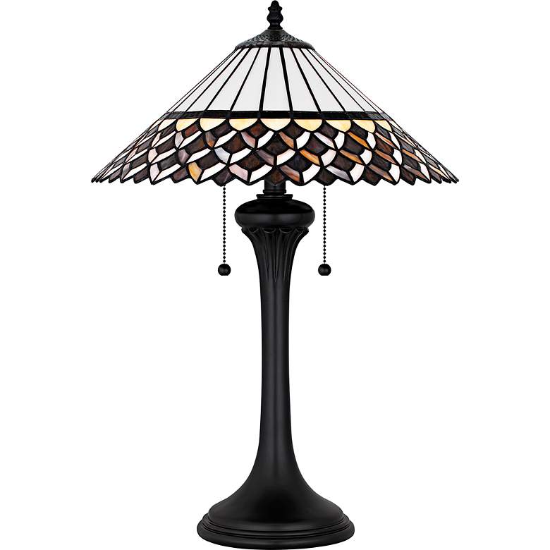Image 2 Isla 2-Light Matte Black Table Lamp more views