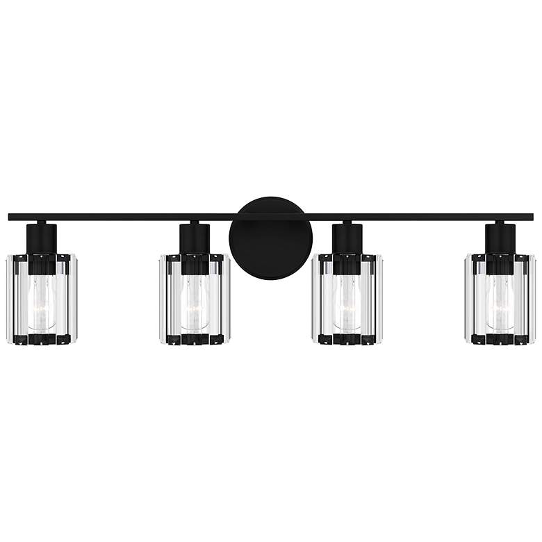 Image 2 Isla 4-Light Matte Black Vanity Light