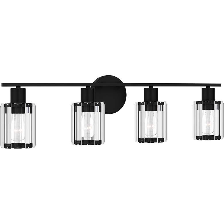 Image 3 Isla 4-Light Matte Black Vanity Light more views