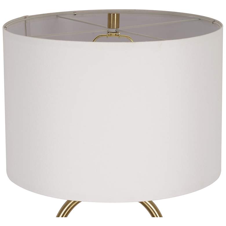 Image 4 Isla 64" High Brushed Gold Floor Lamp more views