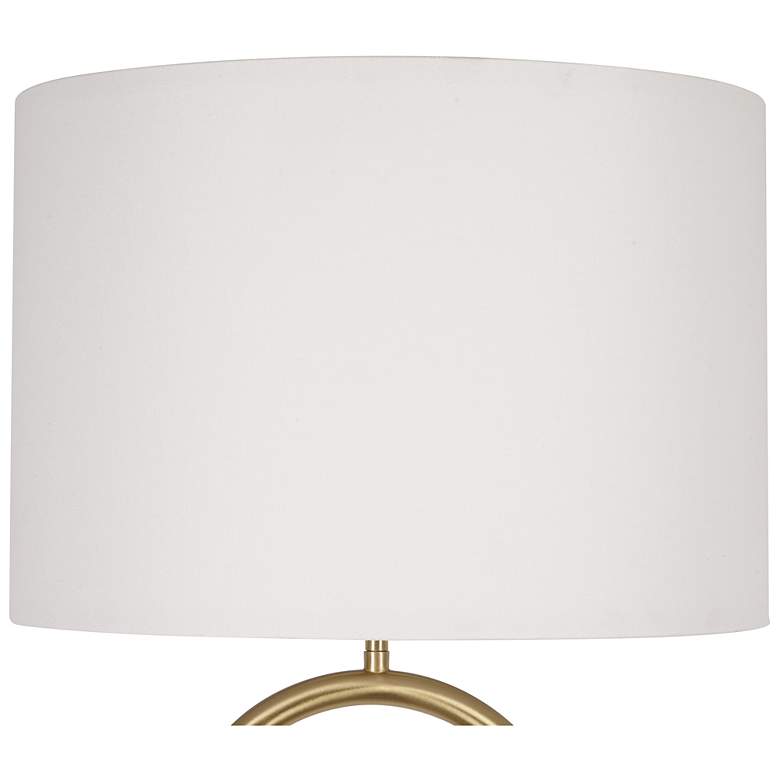 Image 5 Isla 64" High Brushed Gold Floor Lamp more views