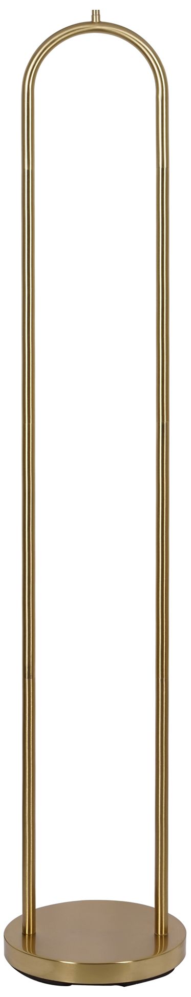 Isla 64" High Brushed Gold Floor Lamp