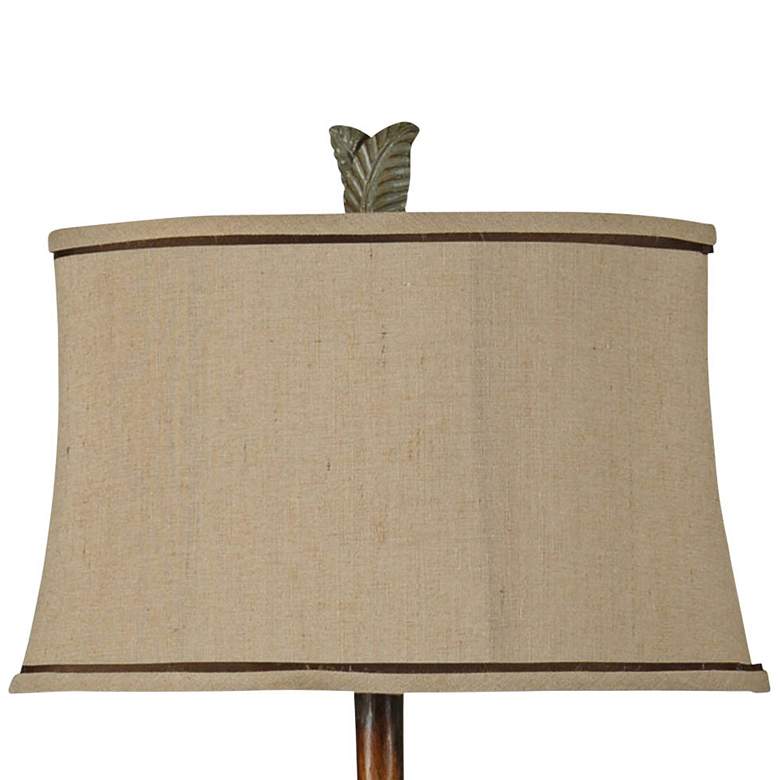 Image 3 Islamadora Wentworth 33 1/2" Tropical Leaf Table Lamp more views