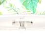 Island Floral Giclee 16" Wide Semi-Flush Ceiling Light