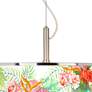 2_Island Floral Giclee Glow 20" Wide Pendant Light more views
