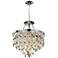 Island Paradise Capiz and Topaz 19" Wide Pendant Chandelier