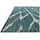 Isle IE-02 Teal and Gray Outdoor Area Rug