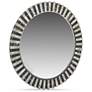 2_Isolde Mirror Black and Beige Marble more views