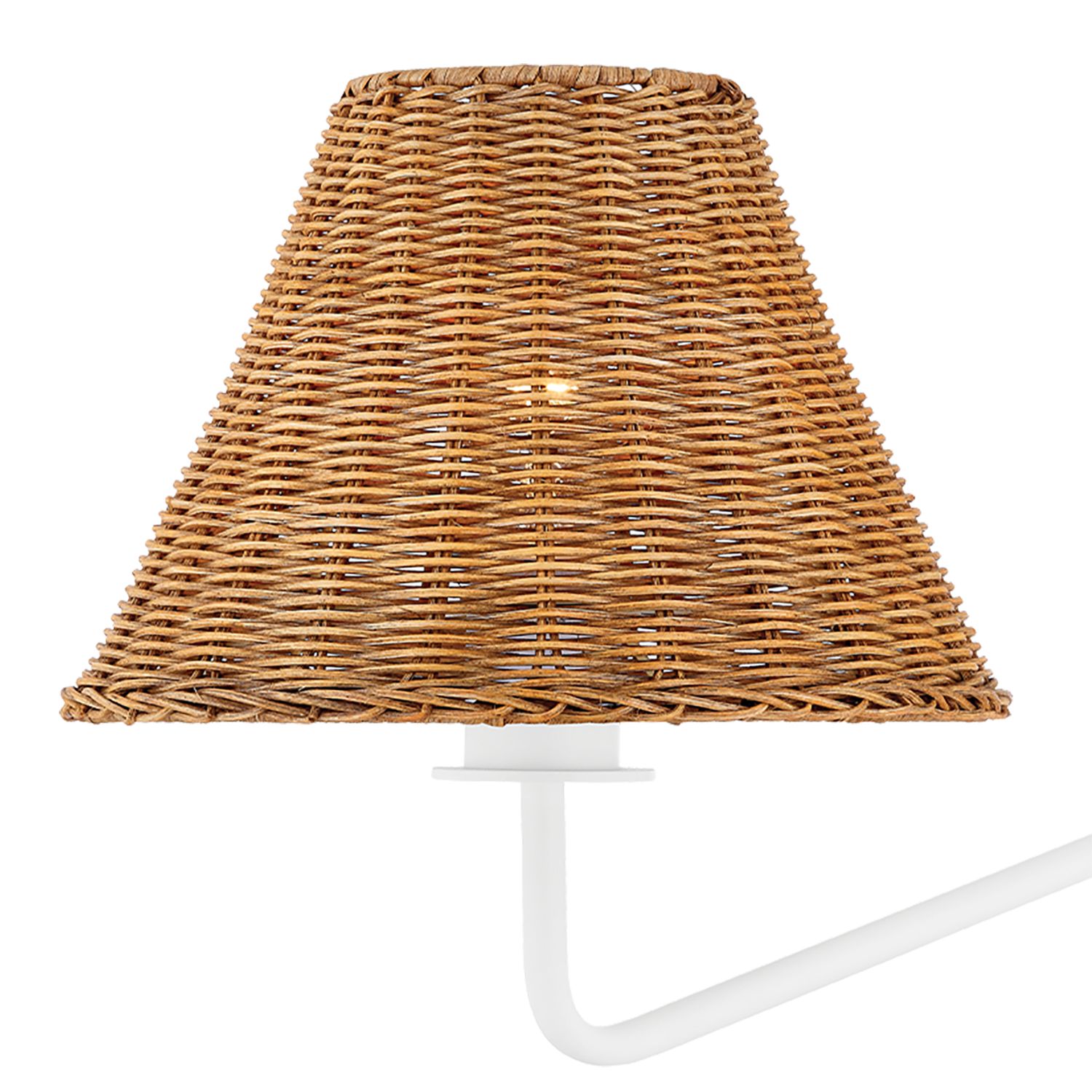 Image 2 Issa 1 Light Portable Wall Sconce Texture White more views